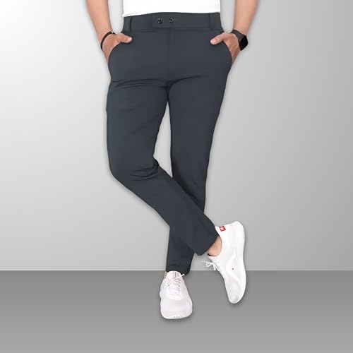 Image of Men's Stylish Slim Fit Trousers for Office and Casual Wear | Versatile Men's Trousers | Ideal for Formal Events and Everyday Casual Wear
