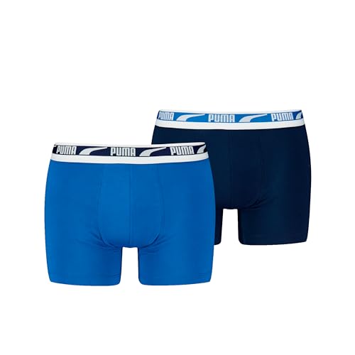 PUMA Everyday Multi Logo Boxer 2 Units S, True Blue, S – Ansicht 1