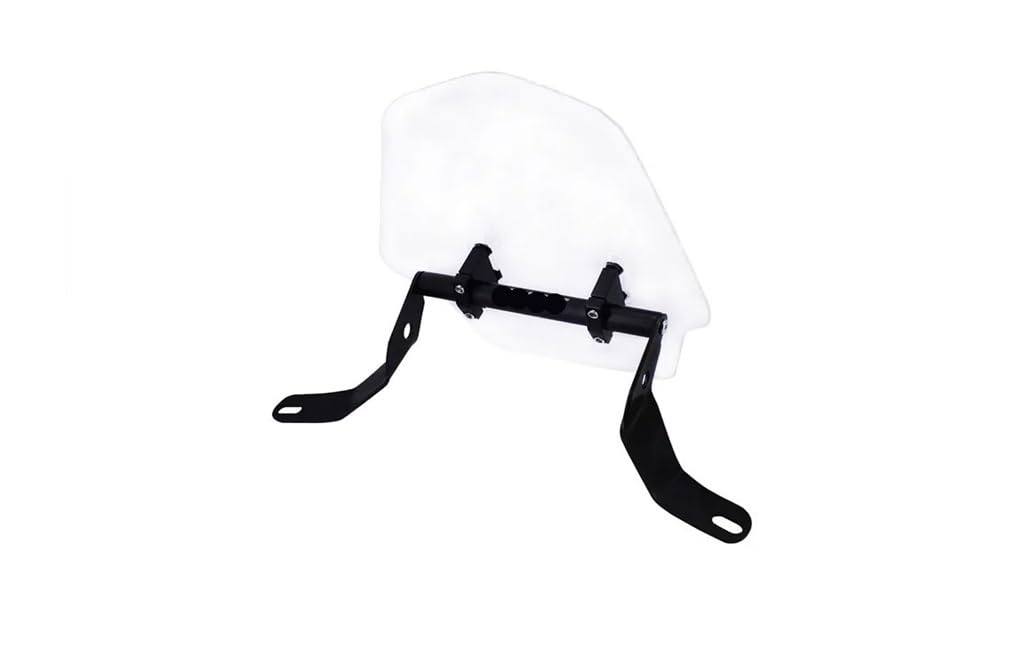 Parabrezza Deflettore Moto Parabrezza Anteriore Universale Per Scooter, Moto, In Plastica ABS Trasparente