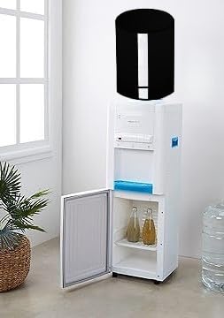 Home dressing Water Dispenser Bottle Cover Dustproof, with Water Level Indication 20 Litre Waterproof, Dustproof, Stain resistant and Scratch Resistan (Black)-image-13