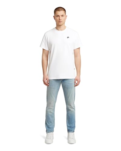 G-STAR Men's 3301 Slim Jeans, Multicolor (Sun Faded Pacific Blue 51001-d930-h466), 36W x 36L3