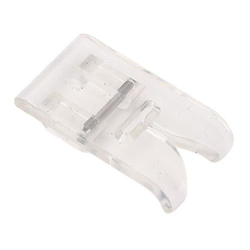 Pie prensatelas para máquina de coser plástico transparente miniatura 2