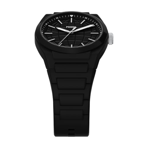 Image of Fossil Men's Everett Quartz Stainless Steel Watch, Three-Hand Watch for Men