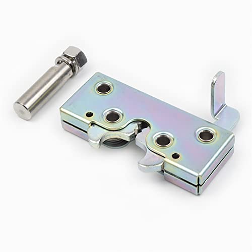 Loquet à moraillon rotatif verrouillable et robuste en acier au carbone - 5