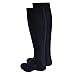 Truform Compression Socks, 20-30 mmHg, Men's Dress Socks, Knee High Over Calf Length, Navy, Large,1944NV-L