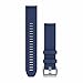 Produktbild Garmin Acc, MARQ, QuickFit 22m, Navy Blue, Silicone Strap, W125648126 (Blue, Silicone Strap QuickFit, Band, Navy, MARQ Adventurer, MARQ Athlete, MARQ Aviator, MARQ)
