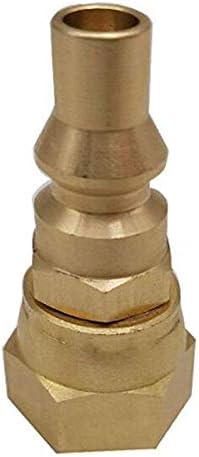 Miniatura 2 de METER STAR Nueva parrilla de barbacoa de gas propano, dispositivo calentador de 14 "tecla rápida para conectar tu RV de baja presión de conexión