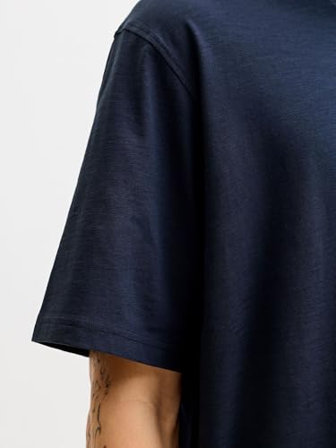 JACK & JONES Jjedover Slub Tee Ss Noos – Ansicht 6