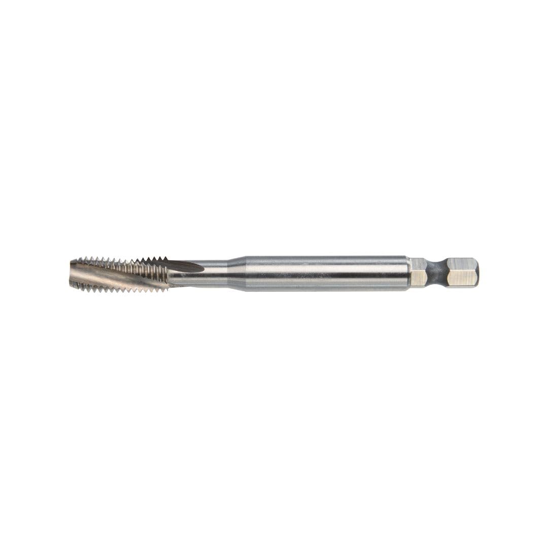 Völkel Cobalt Hexdrive Machine Tap (Hex Socket) 1/4 Inch Bit | Hss-E I M8 X 1.25 | Din371 | Form C / 15°Rsp| Metric Thread, Blind Hole, Tap Cutter