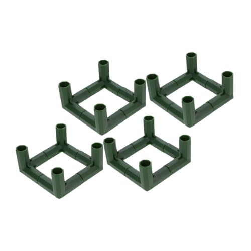 Toyvian 16piezas Conector De Tienda para Invernadero Conectores para Carpas y Herrajes para Postes De Carpa Conector y Herrajes De Codo para Montaje De Marco De Toldo Jardín