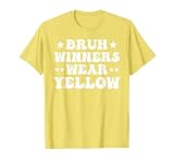 Winners Wear Yellow Camp Team Spirit Week Matching Colors T-Shirt