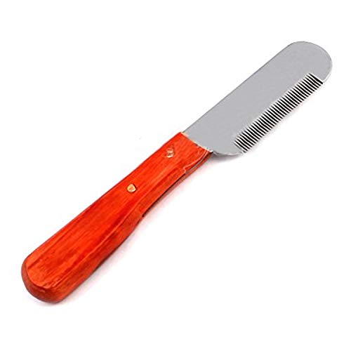 PRECISE CANADA: PET STRIPPING KNIFE CAT DOG GROOMING COMB HAIR STAINLESS STEEL