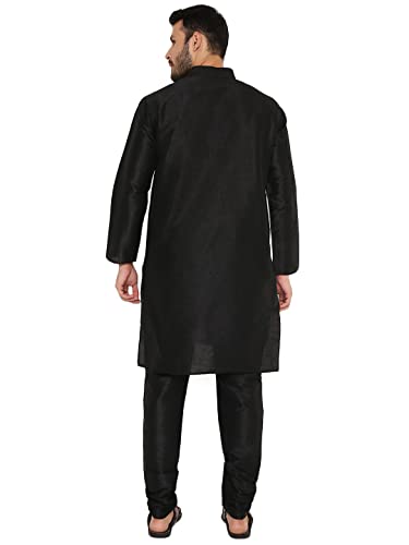 Image of Maharaja Banarasi Dupion Silk Kurta Pjama Set for Men