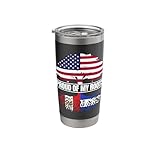 Peru and Honduras Mix Proud of my Roots Peruvian Honduran Stainless Steel Insulated Tumbler