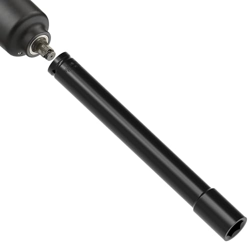 Image of 1 /2 Inch Drive by 24mm(15 /16 inch) Deep Impact Socket, Heat-Treated CR-V Steel 12 Inch Length, 6-Point Metric Sizes