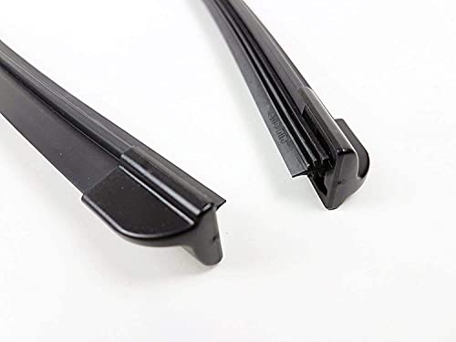 Image of Oshotto Frameless (O.E.M Type) Wiper Blades Compatible with Volvo XC60 (26 inch / 20 inch)