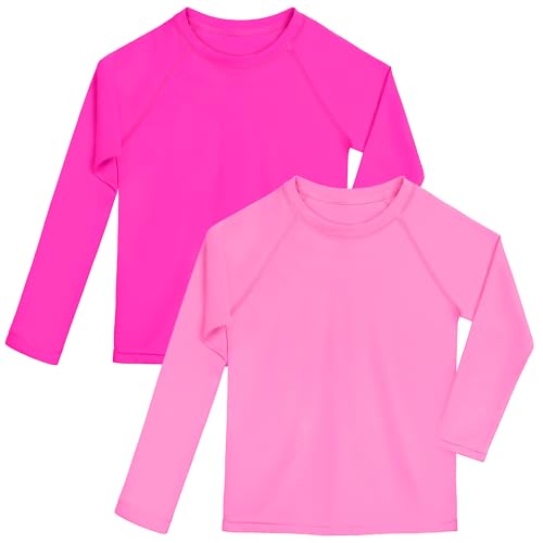 Poroka Girls 2-Pack Rashguard Swim Shirt
