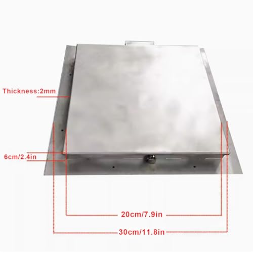Couvercle de fosse septique en acier inoxydable durable de cour - 3