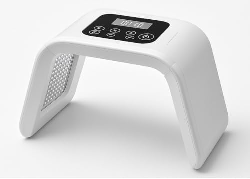 Mascara de Led Facial Estética Fototerapia Ledterapia 7 Cores Ome...