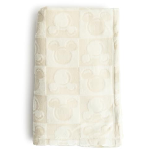Vera Bradley Women's Disney Fleece Mickey Mouse Head Throw Blanket, Pumice Stone, One Size3