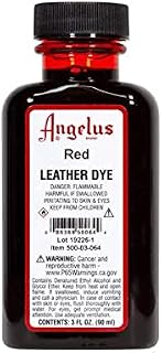 Angelus Leather Dye (Red),3 Ounces