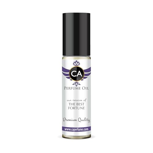 CA Perfume Impression of The Best Fortune for Women Fragrance Oil Amber Floral Scent Long Lasting Perfumes for Women Travel Size TSA Ready Mini Parfum Body Oil Roll-on 0.33 Fl Oz 10ml