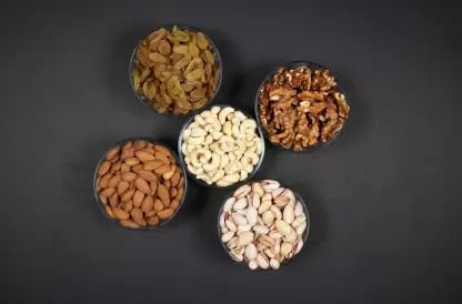 Image of RAJTILAK Premium California Almonds - 10 Gram | Badam Giri | Rich in Protein | High in Fiber | Whole Almonds | Healthy Dry Fruits & Nuts