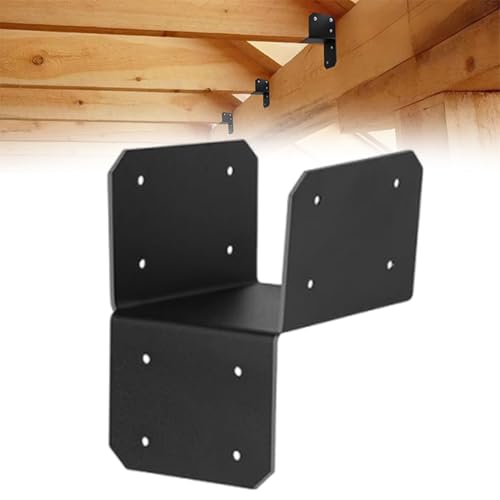 Soportes para postes 4x4 con conector resistente antióxido para vigas de pérgolas 8