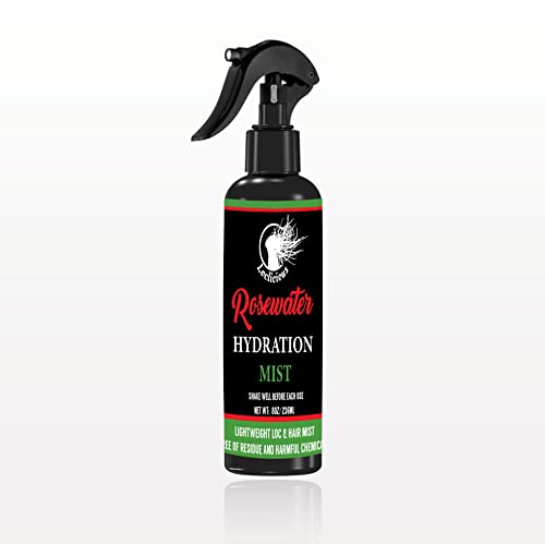 LOCLICIOUS Hidratante Mist de Agua de Rosas para Cabello 8oz miniatura 2