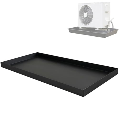 YANGLLYJ Soporte Garrafa Aire Acondicionado, Bandeja de Goteo del Aire Acondicionado, Apta para Aires Acondicionados Split o Bandejas de Goteo(51x16cm/20.08x6.30in)