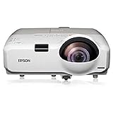 Epson EB-425W Beamer mit 3 LCD-Displays, 1280 x 800, USB/RJ45/VGA/HDMI, Weiß