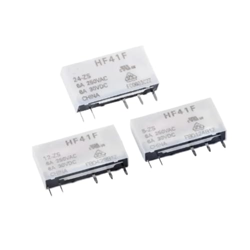 HF41F-5-ZS HF41F-12-ZS HF41F-24-ZS relais de puissance 5 broches