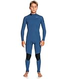 Trous de drainage Quiksilver Boys 3/2 Sessions Back Zip Wetsuit - Insignia Blue  14