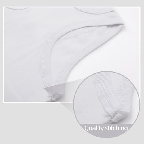 Soft Undershirt Tank Top Cotton Undershirt Sleeveless Shirts for Kids Girls Or Boys4