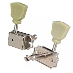 HEIBTENY Lot de 6 accordeurs de verrouillage de guitare avec fente ouverte pour mécaniques de guitare électrique LP EPI, 46 x 31,8 mm - Les Beatles, Paul McCartney, John Lennon, RIngo Starr, George Harrison HEIBTENY Lot de 6 accordeurs de verrouillage de guitare avec fente ouverte pour mécaniques de guitare électrique LP EPI, 46 x 31,8 mm – Image 6