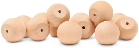 Woodpeckers Crafts Unfinished WoodBall Knobs 2-1/2 - Pack Of 25 MF - View #2