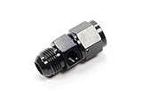 Fragola 495008-BL Black Gauge Adapter Fitting 10 Male/Female