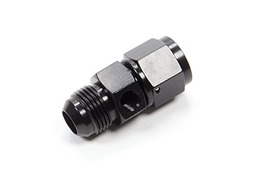 Fragola 495008-BL Black Gauge Adapter Fitting 10 Male/Female