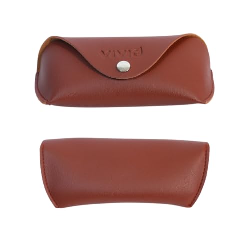 Image of VIVID Unisex Specs Snap Button Eyewear Dabbi Faux Leather Soft Case Cover