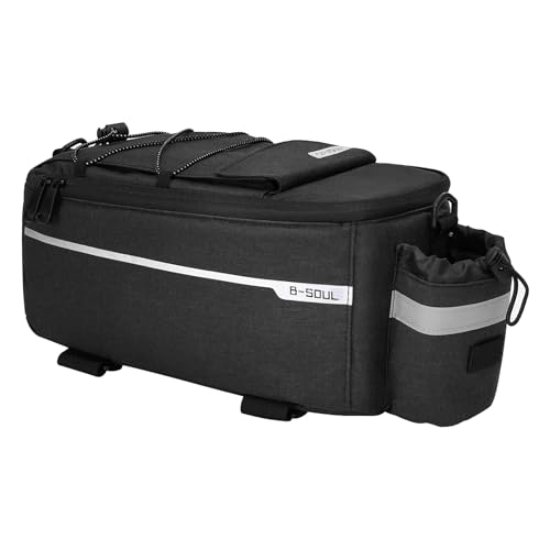 Eidoct 10L Bicycle Rear Pannier Bag - Black