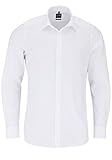 Herren Langarm Hemd 'Level Five Body Fit' Weiss Gr.40