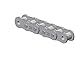Senqcia Ultra-Max 40CRPUMRB SENQCIA 40CRP Riveted Chrome Hardened Pin ASME/ANSI Standard Roller Chain, Single Strand, 10
