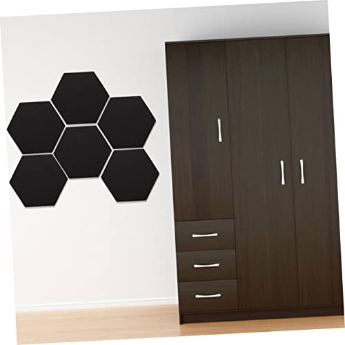 6 Piezas Paneles Acústicos Hexagonales para Estudios de Grabación en Casa, Negro miniatura 7