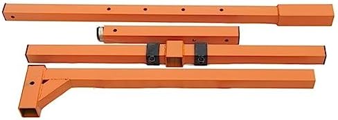 Heavy Duty Air Conditioner Lifting Bracket with Manual Winch - Essential Tool for Safe Installation & Disassembly of Outdoor Units (Supports 330lbs)