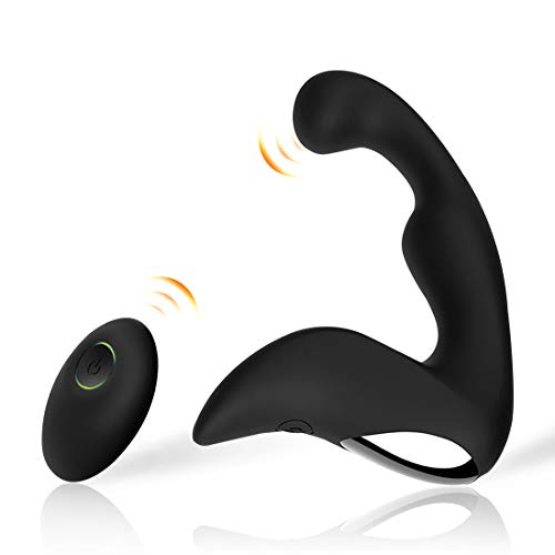 Prostàté Ｍàssage Màssàgẹ Prostàté Vîbrant pour Homme Vîbromassěür Anàlé Plúg Homme Vîbrant avec Telecommande sans Fil,multifonctionnel Prostate télécommandée par électrochocs TL5