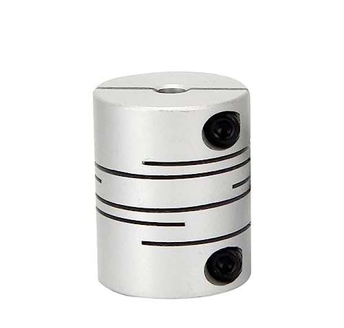Rigid coupling,Stainless steel rigid coupling 1pcs D20L25 CNC Aluminum Alloy Parallel Clamping Coupling Encoder Stepper Motor Servo Motor Elastic Coupling(5X6mm)
