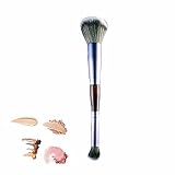 Double Ended Complexion Brush Face Concealer Powder Duo Makeup Brush Dual Ended, Blending Liquid...