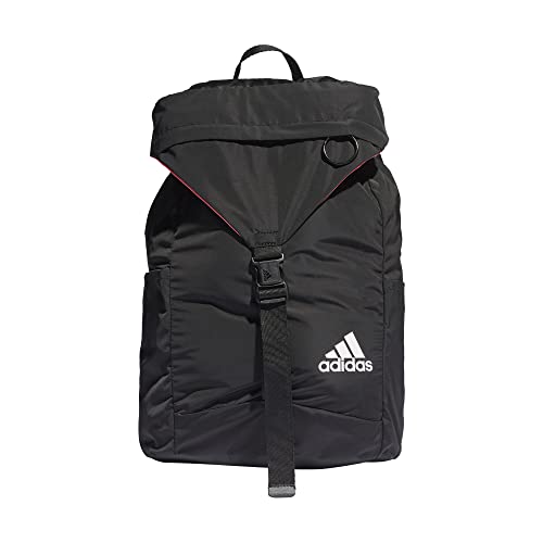 adidas Mochila feminina W St FLA Bp, Preto/branco (multicolorido), tamanho nico