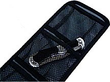 Acorn Hook & Loop Three Pocket Mesh Holder Gun Safe Accessory