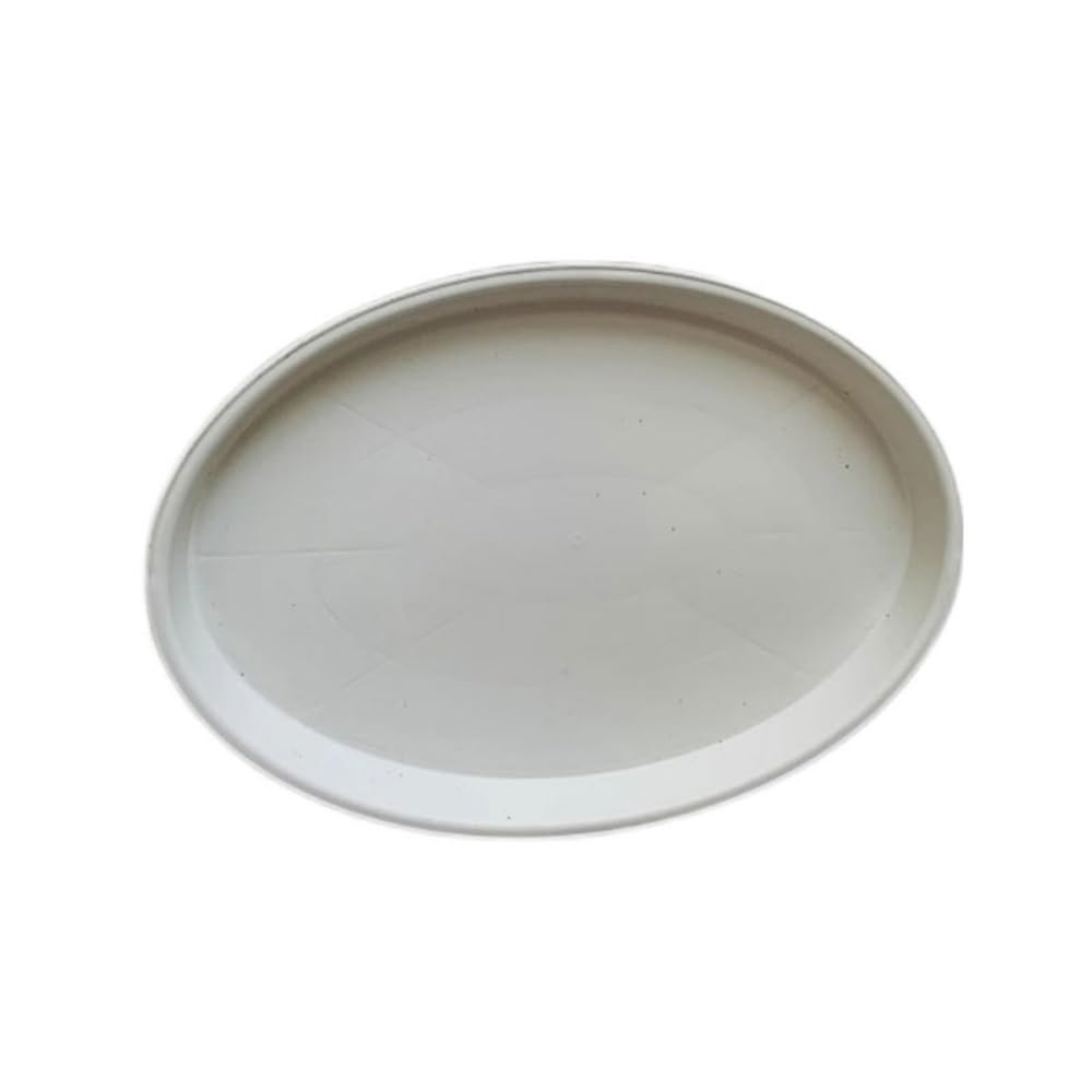 K5C7S3W9D6 plant dish saucer Elliptical Plastics Pallet Plant Drip Trays, Flower Pot Saucer for Home Gardening
